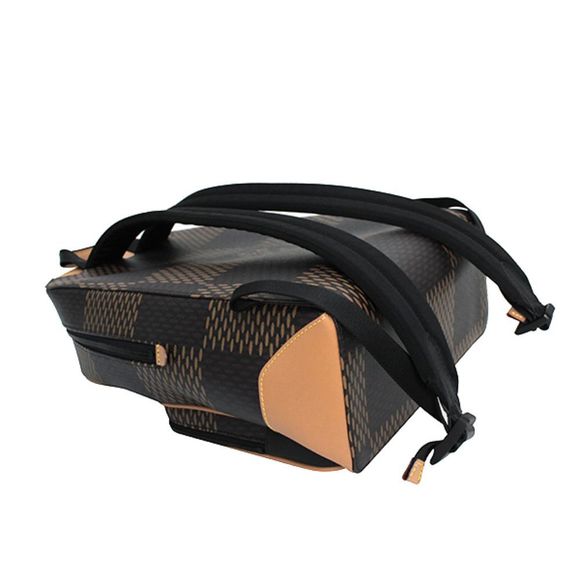 Louis Vuitton Backpack Campus Damier Giant Monogram Brown Black Hardware - Picture 4 of 8